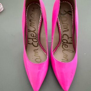 Neon Pink Sam Edelman Pumps size 6